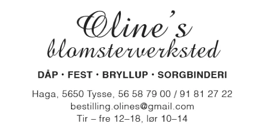 Oline_blomsterverksted